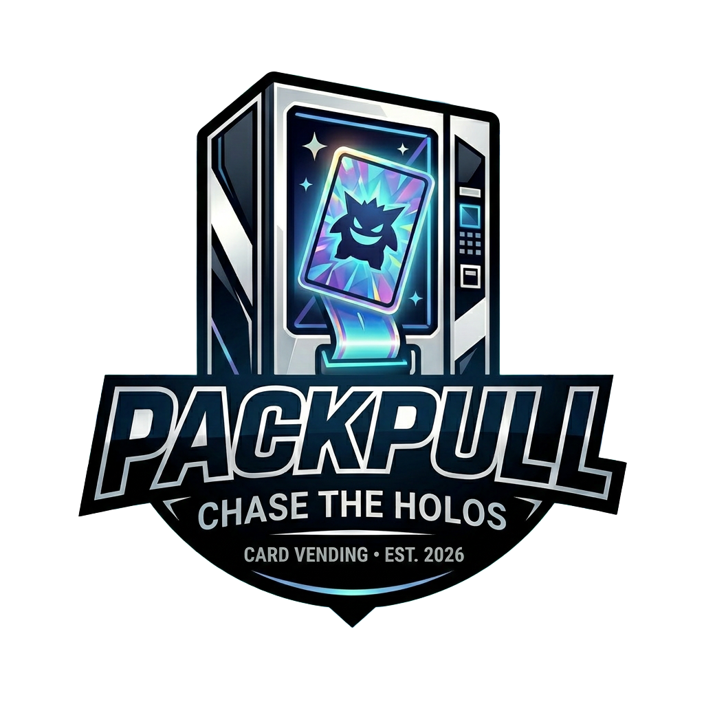 PackPull — Pokémon Card Vending.